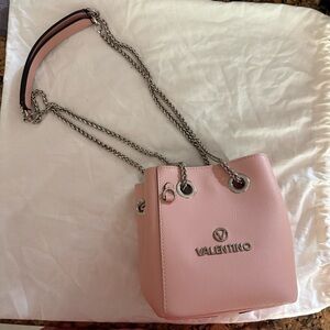 Valentino By Mario Valentino Bag Mini Pink Bucket Bag NWT